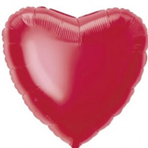 Globo Corazon Rojo 45cm